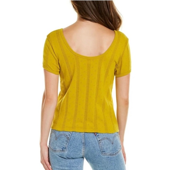NEW MADEWELL POINTELLE KNIT TOP - Picture 5 of 7